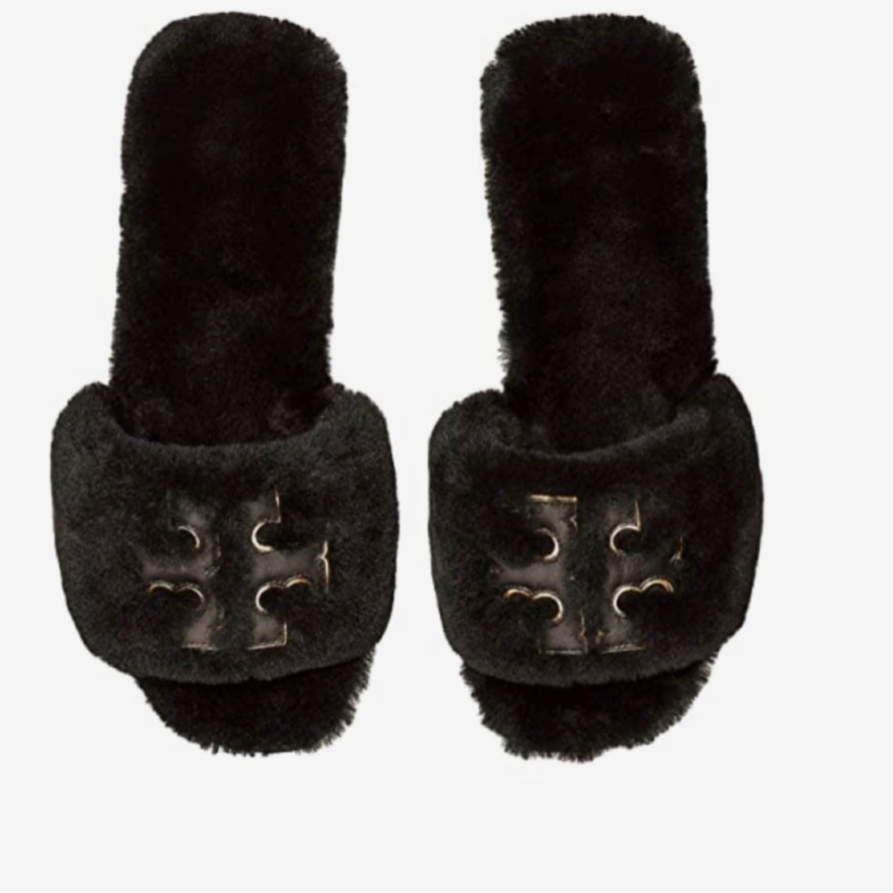 Tory Burch Shearling Flat 7